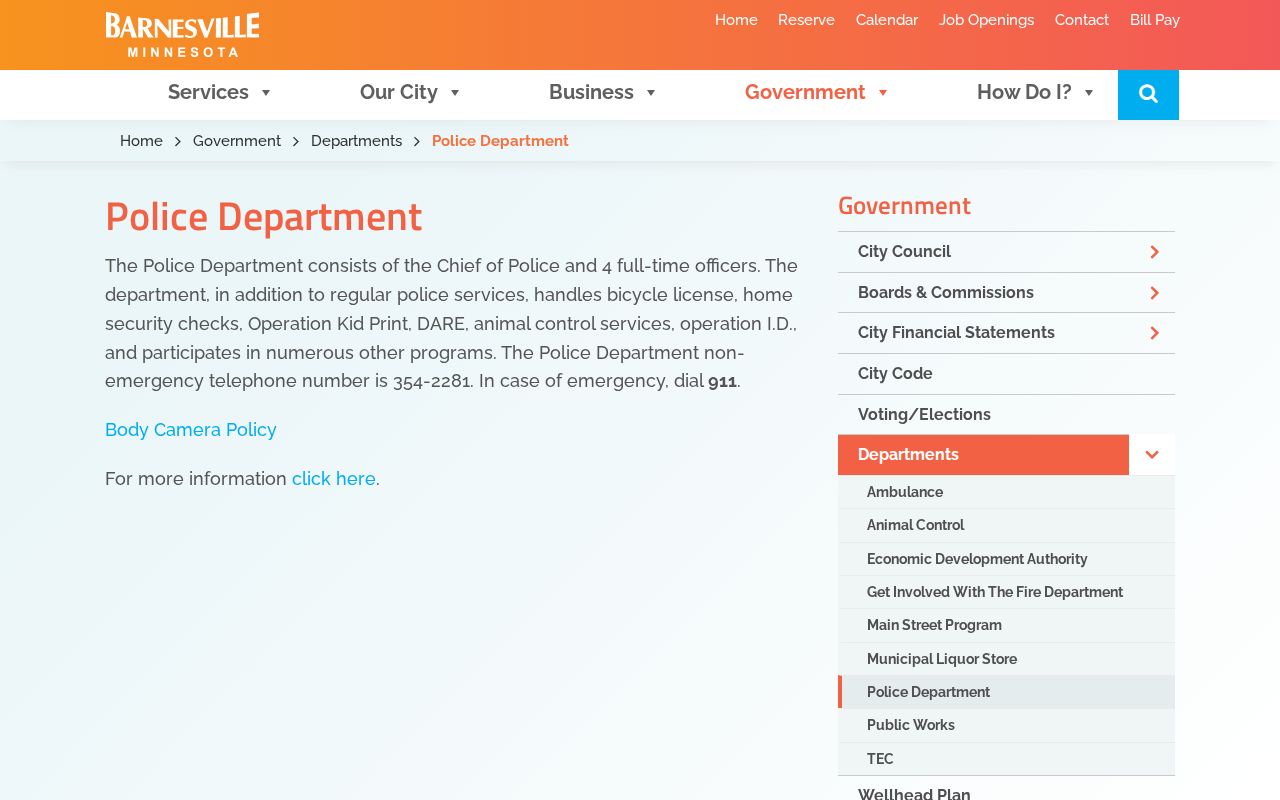 Clay County Barnesville Police Department arrest-record source